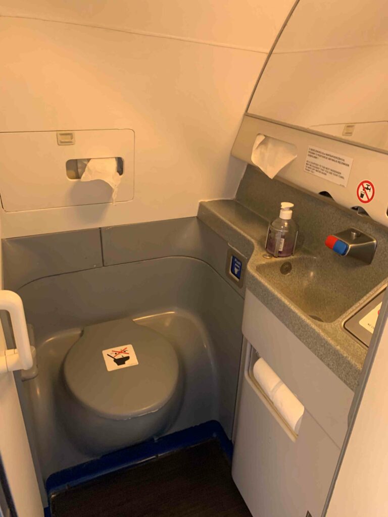 Airplane comfort room