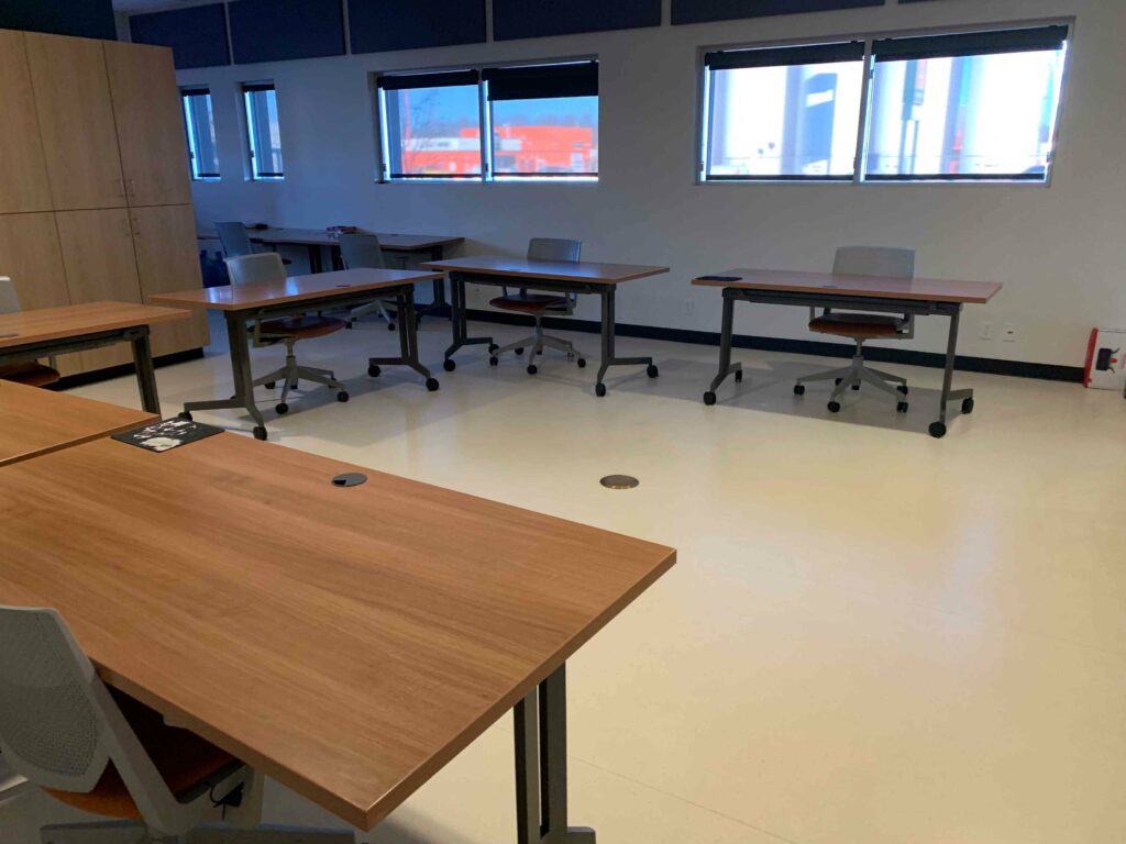 Office tables and chairs